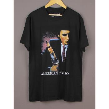 美國狂魔 T恤 American Psycho 美國精神人病人電影 Bale T-Shirt