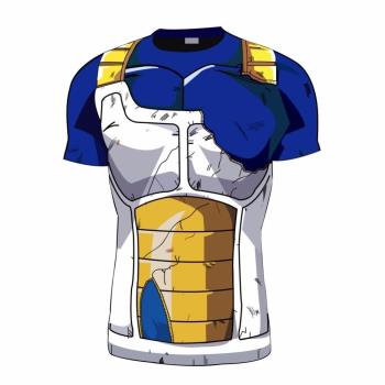 Dragon Ball Anime 3D Printed Short Sleeves龍珠動漫3D列印短袖