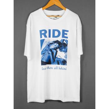 Ride T恤 Leave Them All Behind 獨立搖滾Slowdive短袖 T-Shirt