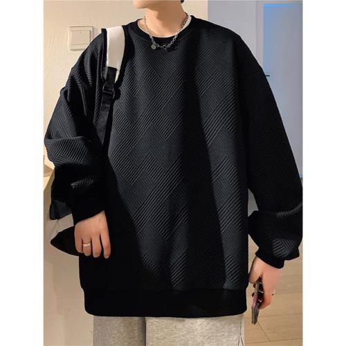 華夫格春秋大碼內搭打底衫衛衣