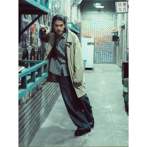 重慶森林金城武經典復刻電影感港風Vintage古著高質量外套風衣