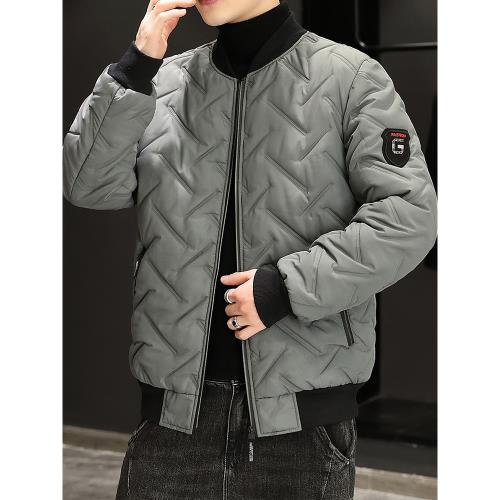 棒球服棉衣外套男士秋冬季防寒保暖加棉夾克冬裝潮牌加厚晉江棉服