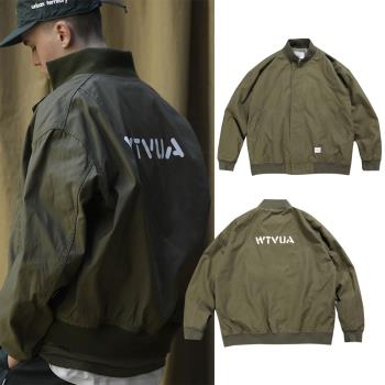 WTAPS軍事背緞甲板夾克外套