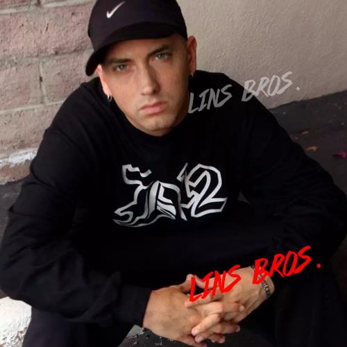 Eminem同款阿姆 D12簽名長袖男女純棉oversize打底嘻哈新款林氏