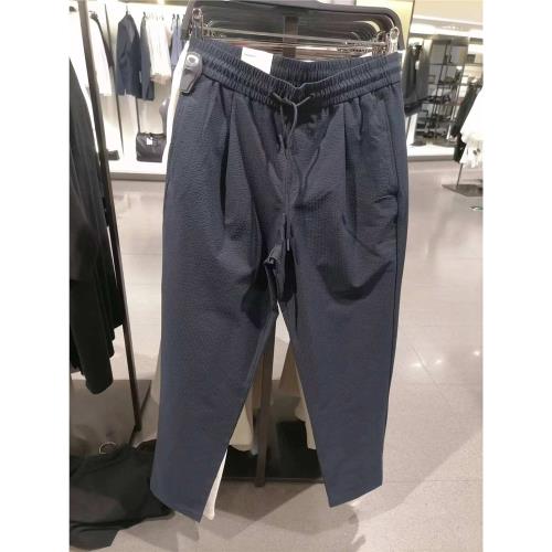 ZA XIONG 春夏季男裝新款7380/567/800泡泡紗休閑長褲 7380567401