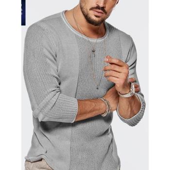 2022 autumn casual mens sweater long sleeve top男士針織上衣