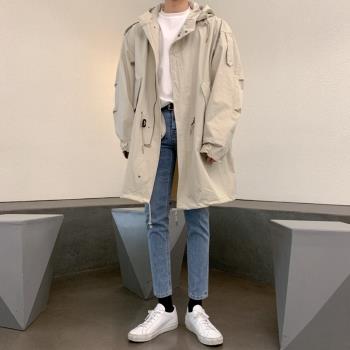 MRCYC日系中長款休閑秋季風衣
