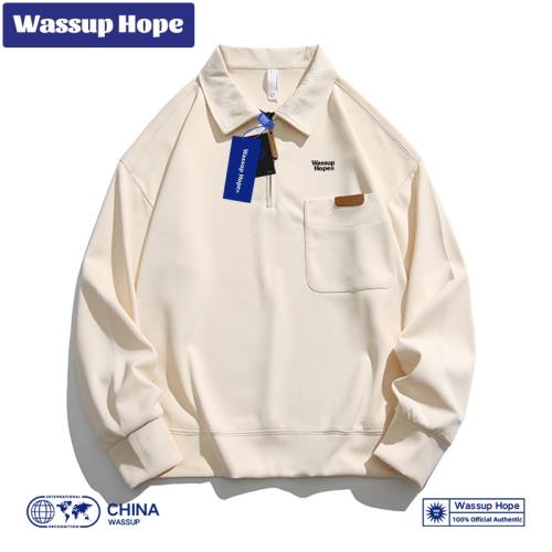 Wassup Hope春季內搭休閑Polo衫