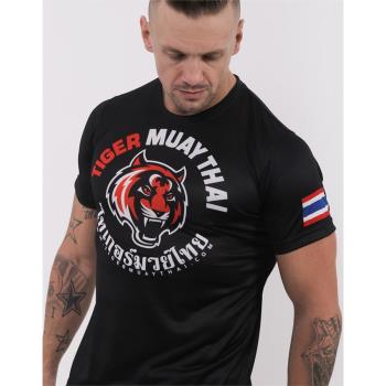 泰國拳館綜合格斗短袖運動T恤