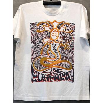 Lollapalooza音樂節美潮chic嘻哈炸街涂鴉藝術感小眾男女短袖T恤