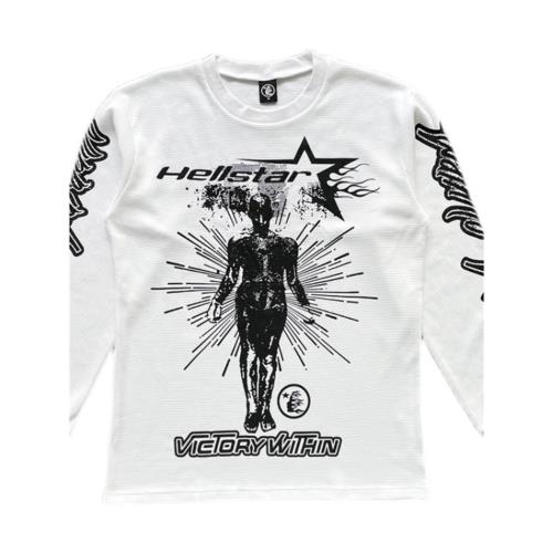 Hellstar Studios victory thermal 歐美大logo男女長袖T恤|T恤|ETMall