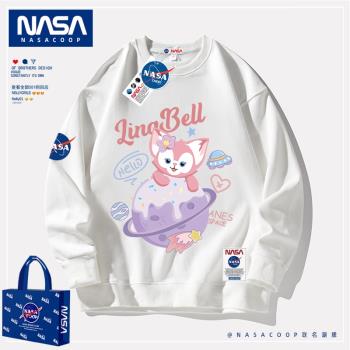 NASA潮牌聯名小熊純棉春秋衛衣