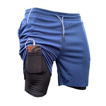 Sports pocket personality double shorts 運動口袋個性雙層短褲