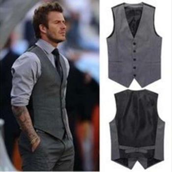 Fashion Mens Beckham Vest British Slim Beckham Vest 7XL