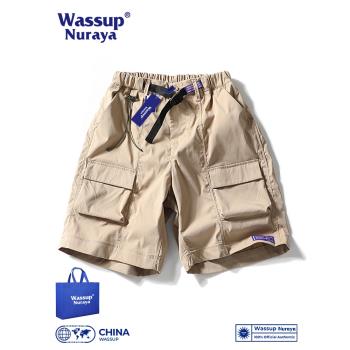 WASSUP夏季新款運動休閑時尚短褲