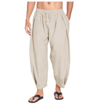 Men's Harlan pants casual loose beach yoga trousers七分
