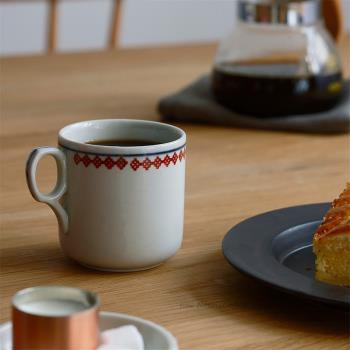 日本東屋 復古手作陶瓷手繪咖啡杯馬克杯茶杯情侶杯禮物杯子