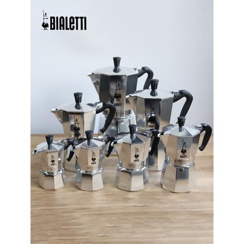 Bialetti比樂蒂經典八角摩卡壺意式濃縮復古咖啡壺戶外便攜咖啡|咖啡壺