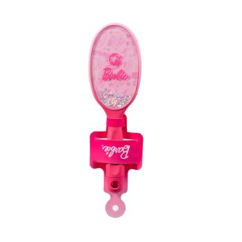 名創優品MINISO 芭比系列流沙氣囊按摩梳粉紅可愛少女手持順發梳