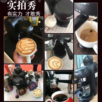 格米萊 CRM2008家用意式咖啡機半自動小型蒸汽式現磨簡易打奶泡