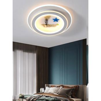 臥室燈2022年新款主臥現代簡約大氣2023溫馨浪漫高級客廳吸頂燈具
