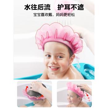 kair第三代洗頭帽嬰兒硅膠洗發帽防水洗澡可調節浴帽兒童洗頭神器