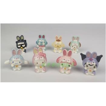 日本三麗鷗Sanrio Kitty 玉桂狗海怪兔年迷你陶瓷擺件賀年裝飾品