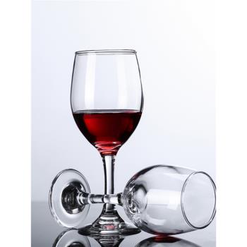金達萊無鉛紅酒水杯大酒杯家用6只白葡萄酒歐式玻璃高腳波爾多杯