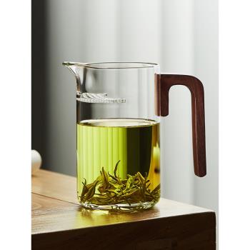 綠茶泡茶器玻璃泡茶壺茶漏一體公道杯中式茶壺茶具茶道過濾泡茶杯