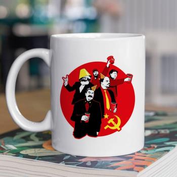 陶瓷CCCP共產列寧蘇聯復古馬克杯