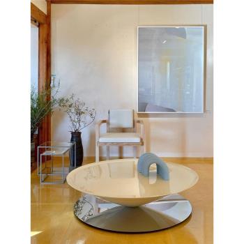 北歐輕奢創意設計師藝術風格圓錐形茶幾樣板房客廳酒吧網紅咖啡桌