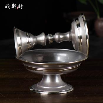 圣水杯銅 尼泊爾手工青銅護杯法杯圣水杯 裝飾用品關公財神爺酒杯