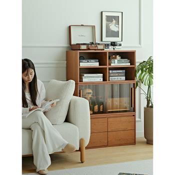 木言設計/新品迪安模塊電視柜日式家具客廳儲物書柜落地自由組合