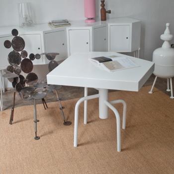 祁人鐵藝不規則餐桌咖啡桌北歐現代簡約金屬鐵藝工業風設計師創意