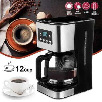 12cup Drip Coffee Maker america Coffee machine美式滴漏咖啡機