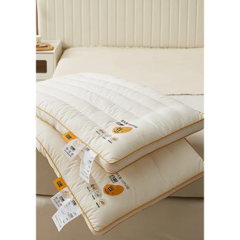 五星級酒店大豆纖維枕頭低枕護頸椎家用助睡眠枕芯矮枕軟枕整頭芯