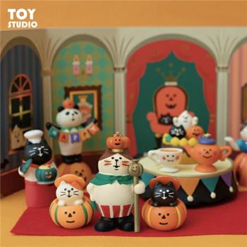 萬圣節系列擺件日系和風迷你擺件過家家桌面拍攝道具可愛玩具擺飾