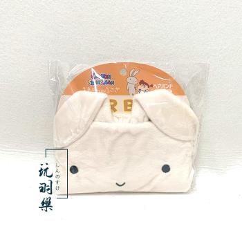 日本正版 ts factory 蠟筆小新 妮妮的發泄兔子 毛絨束發帶