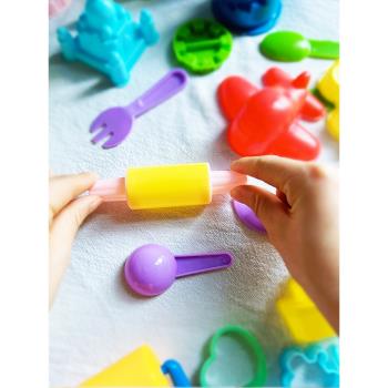 兒童太空玩具沙模具益智橡皮泥粘土城堡蛋糕套裝寶寶沙灘戲水工具