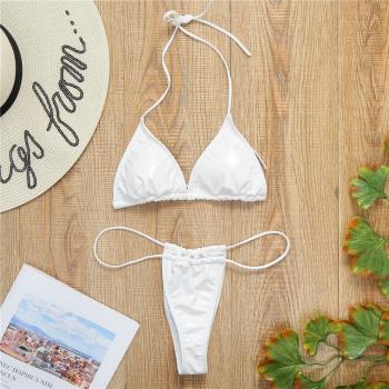Triangle Cup sexy Strap thong bikini 三角杯綁帶丁字褲比基尼