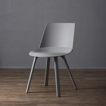 北歐家用餐椅小戶型簡約現代辦公洽談椅設計師彩色椅子電腦休閑椅