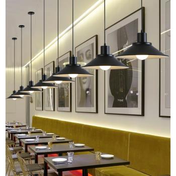 餐廳吊燈三頭創意個性北歐單頭燈工業風現代簡約過道吧臺餐吊燈具