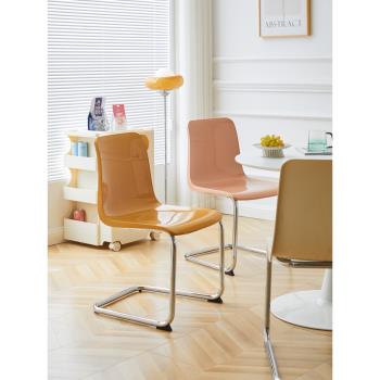 ins網紅中古餐椅北歐簡約設計師創意個性靠背椅家用書房托亞斯椅