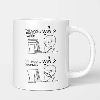 The code doesnt work 程式員專用杯子 IT工程師水杯 咖啡馬克杯