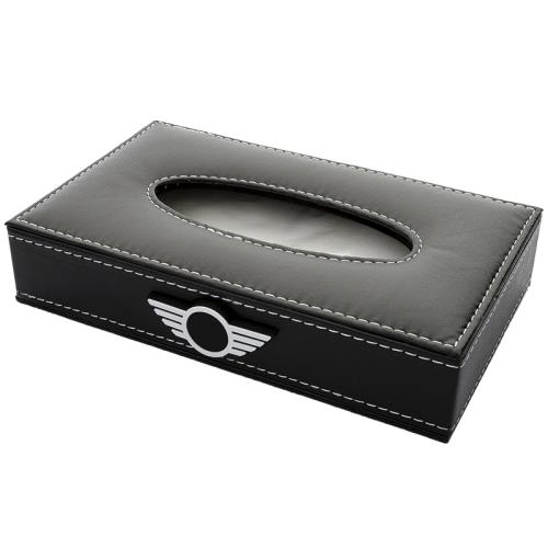 適用于寶馬MINI cooper countryman車用紙巾盒抽紙盒內飾裝飾用品