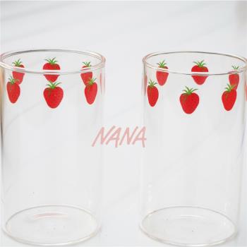 NANA草莓可愛漫畫周邊玻璃杯
