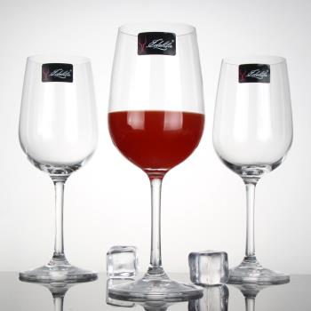 【6只裝】意德麗塔水晶玻璃紅酒杯高腳杯葡萄酒杯香檳杯子洋酒杯