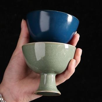 匠人日式復古品茗杯家用單個陶瓷