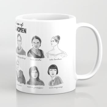A Collection of Badass women偉大的女人陶瓷馬克杯女權禮物創意
