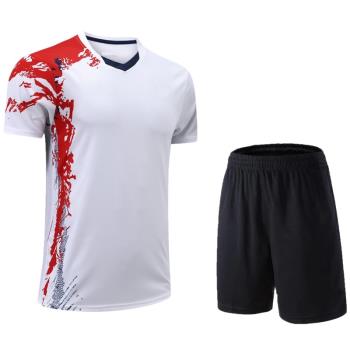2021羽毛球服蘇迪曼比賽服短袖速幹運動球衣湯姆斯杯國家隊服透氣
